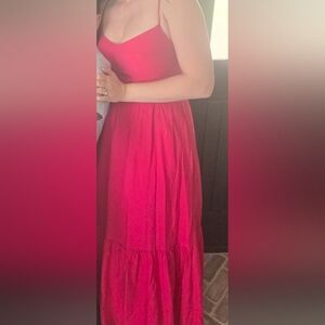 Target Pink Maxi Dress